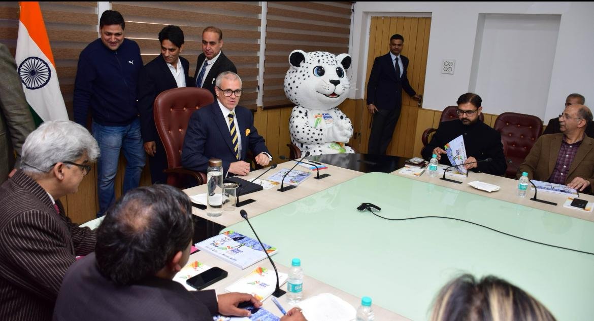 5th Khelo India Winter Games: Chief Minister Omar Abdullah reviews preparations; releases mascot & commemorative souvenir