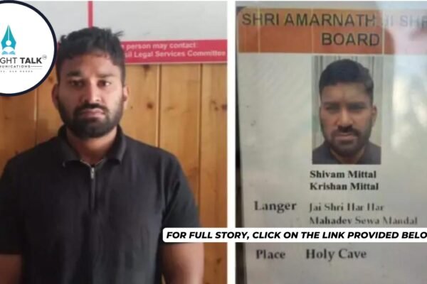 J&K Police arrests Haryana man with fake Yatra card at Baltal