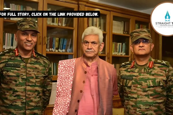 GoC-in-C Northern Command briefs Lieutenant Governor on “Operation Mahadev”