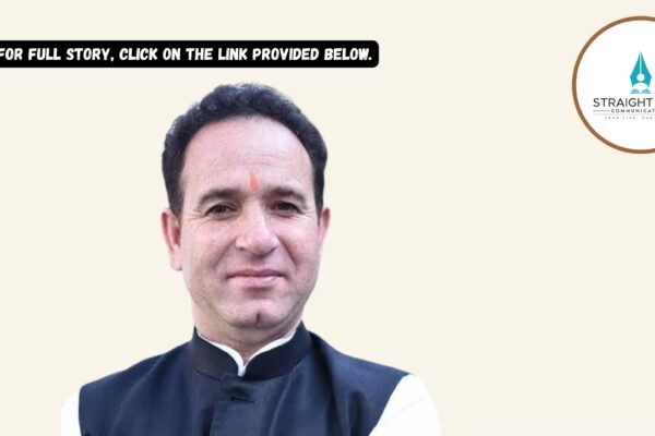 Senior BJP leader Sunil Sharma congratulates Devyani Rana and Aga Syed Mohsin on BJP Candidatures for by-elections