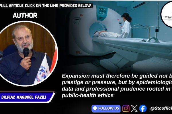 PET-CT Dilemma: Planning Equity in Kashmir’s Cancer Care