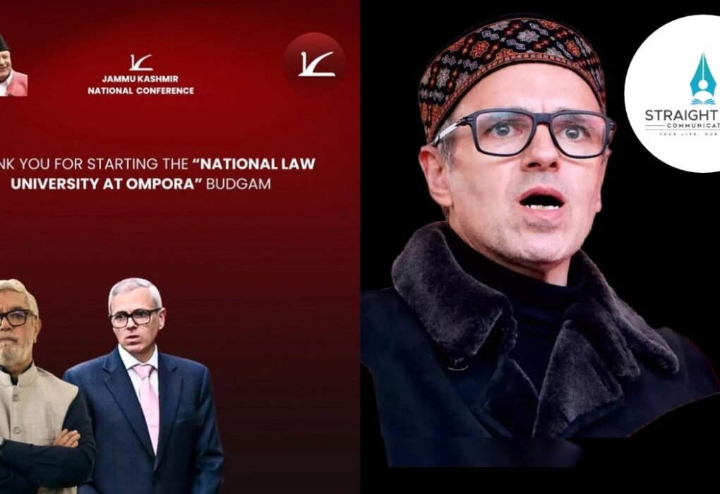 Law university announcement traps CM Omar Abdullah under legal lens